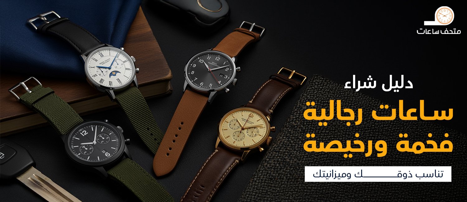 دليل شراء ساعات رجالية فخمة ورخيصة